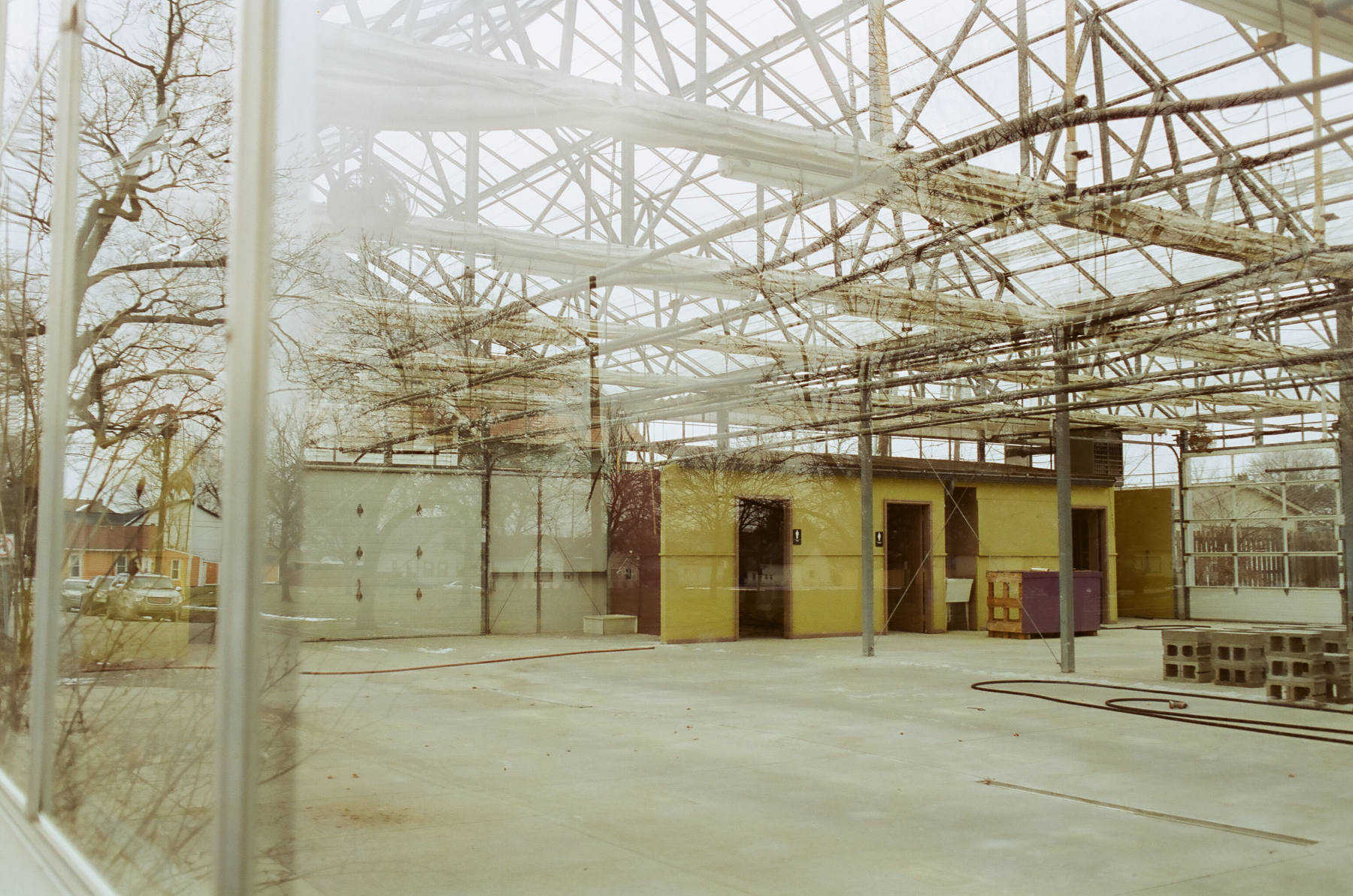 Indianapolis Cinestill 50d 35mm Pentax k1000-1